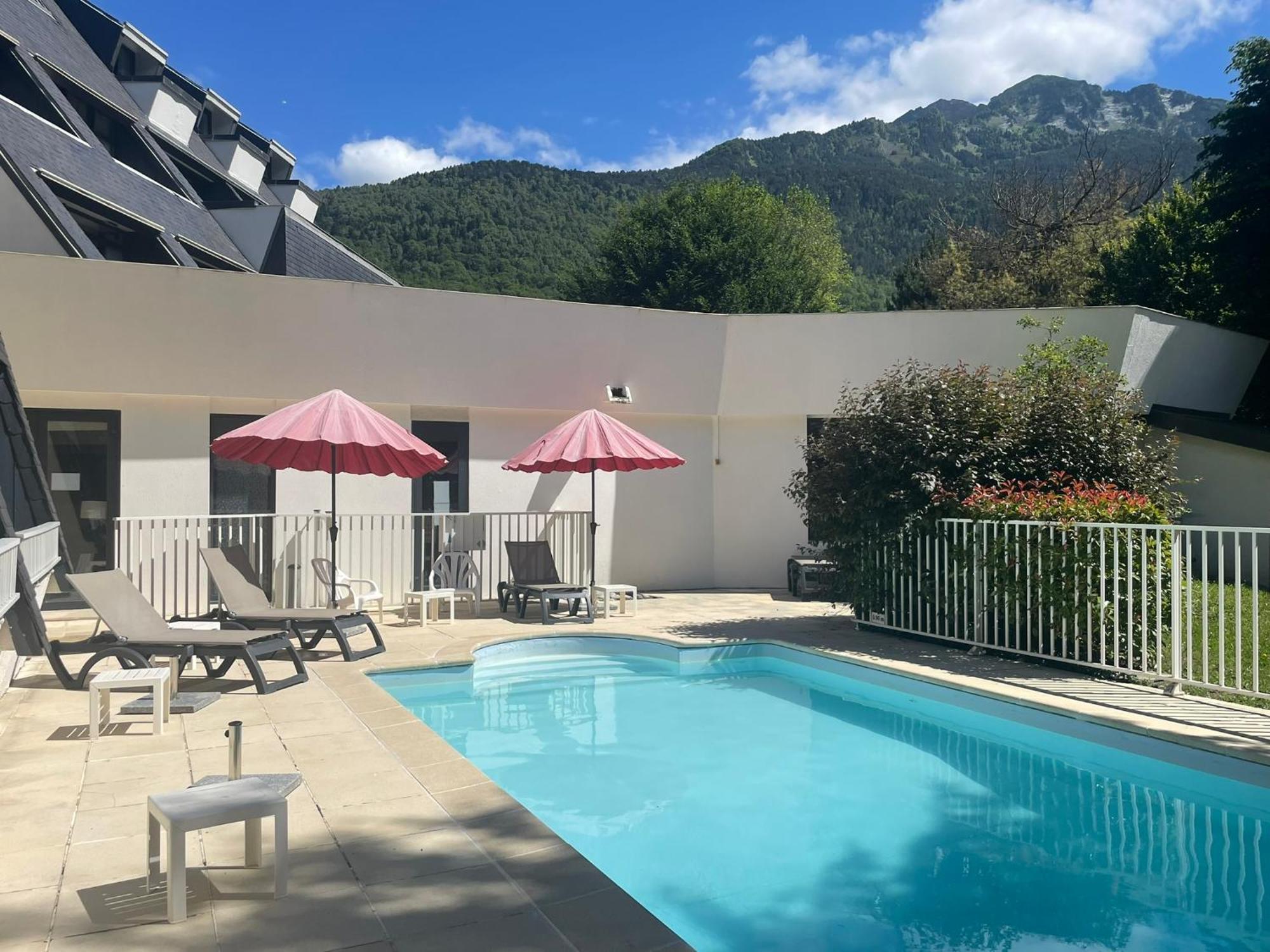 T2 Classe 3 Etoiles Coeur De Village Et Piscine Ext Saint-Lary-Soulan Exterior foto