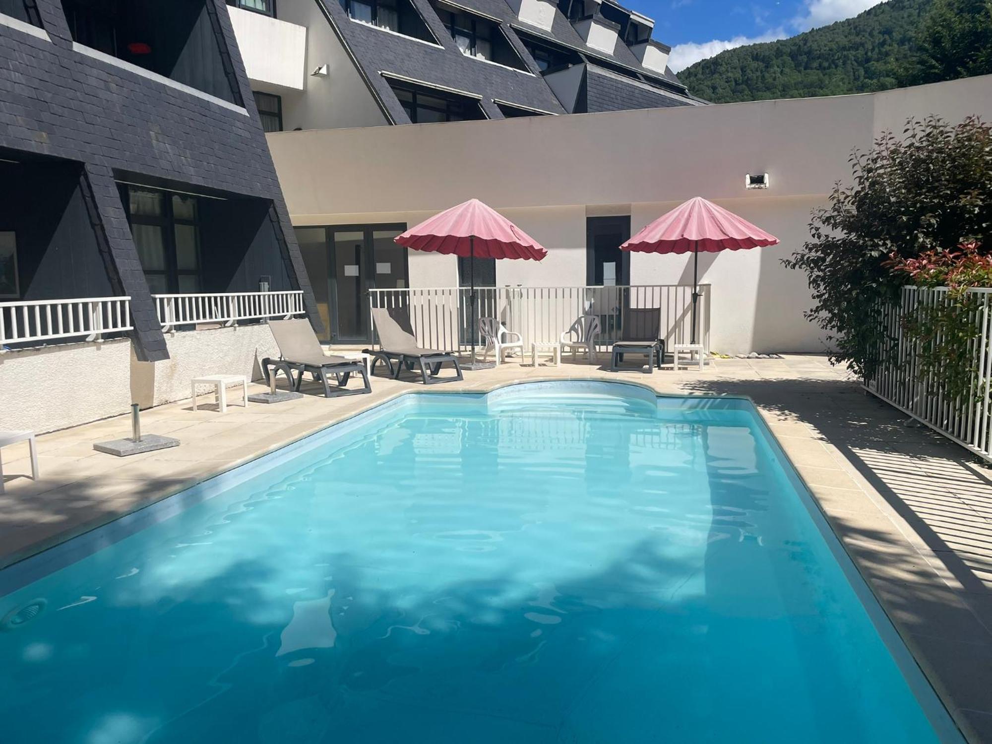 T2 Classe 3 Etoiles Coeur De Village Et Piscine Ext Saint-Lary-Soulan Exterior foto